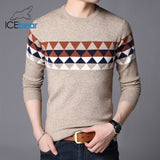ICEbear 2019 Otoño Nuevo suéter masculino Casual Jersey de hombre Marca Ropa de hombre 1721