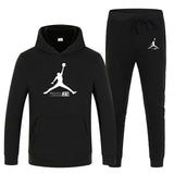 23 JORDAN Otoño invierno Venta caliente Conjuntos para hombres Sudadera con capucha + pantalones Conjuntos de 2 piezas Chándal casual Ropa deportiva masculina Gimnasios Fitness Pantalones deportivos
