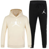 23 JORDAN Otoño invierno Venta caliente Conjuntos para hombres Sudadera con capucha + pantalones Conjuntos de 2 piezas Chándal casual Ropa deportiva masculina Gimnasios Fitness Pantalones deportivos