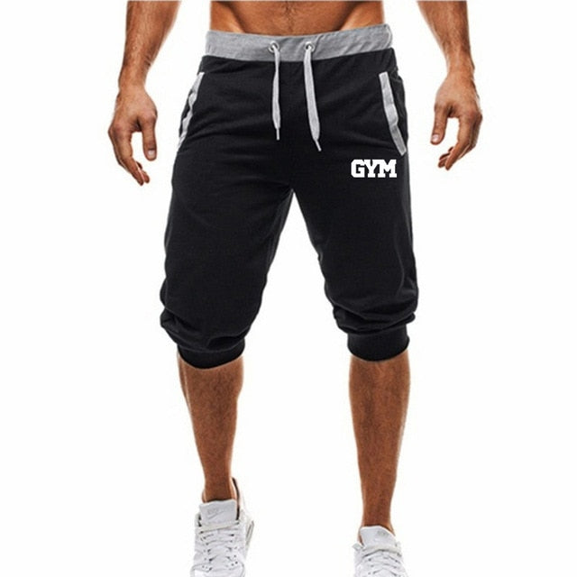 Pantalones de jogging para hombres Pantalones deportivos de lápiz para hombres Pantalones de algodón para culturismo suave Pantalones de gimnasia Pantalones para correr Pantalones cortos para hombres