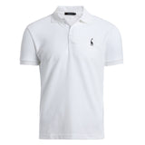 NEGIZBER Nuevo hombre Polo Hombre Casual Ciervo Bordado Algodón Polo Hombre Hombres Manga corta Gran cantidad polo hombres